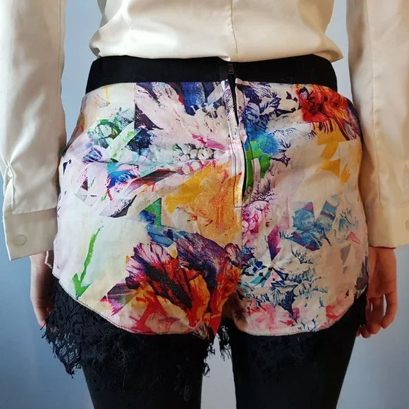 Multicoloured Mini Shorts - Picture 3 of 4